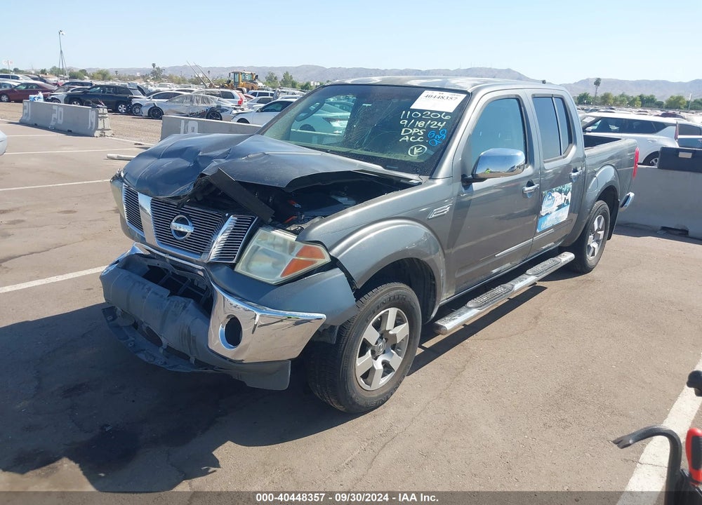 2005 NISSAN FRONTIER SE VIN: 1N6AD07U95C407657
