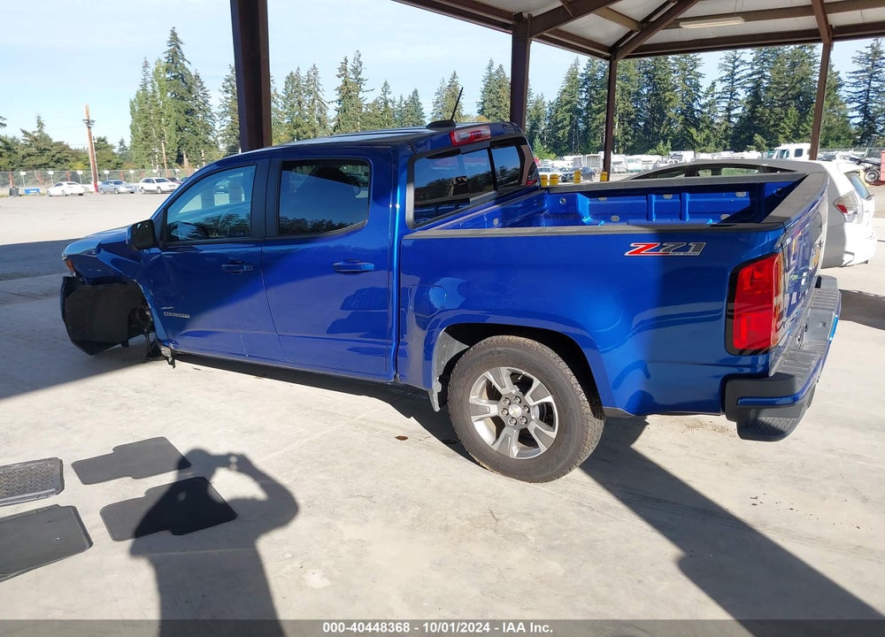 2019 CHEVROLET COLORADO Z71 VIN: 1GCGTDEN0K1337878