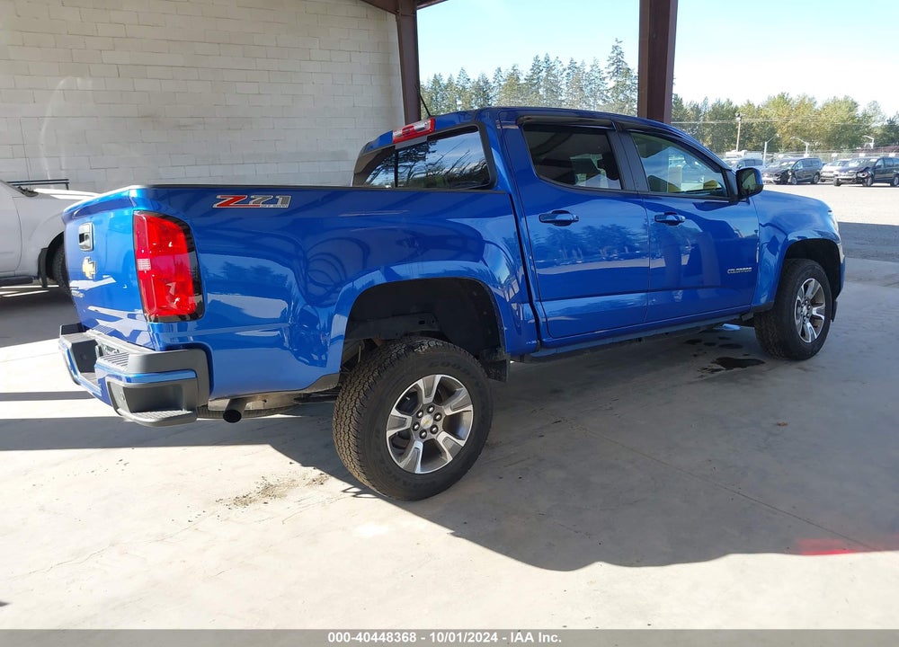 2019 CHEVROLET COLORADO Z71 VIN: 1GCGTDEN0K1337878