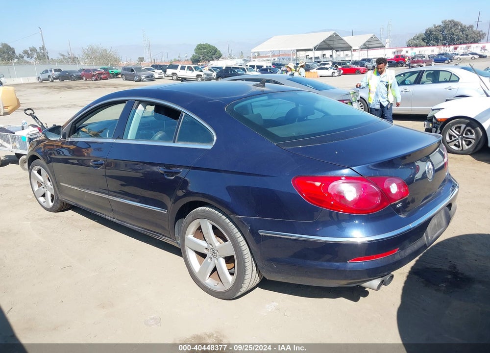 2012 VOLKSWAGEN CC LUX PLUS VIN: WVWHP7AN0CE539842