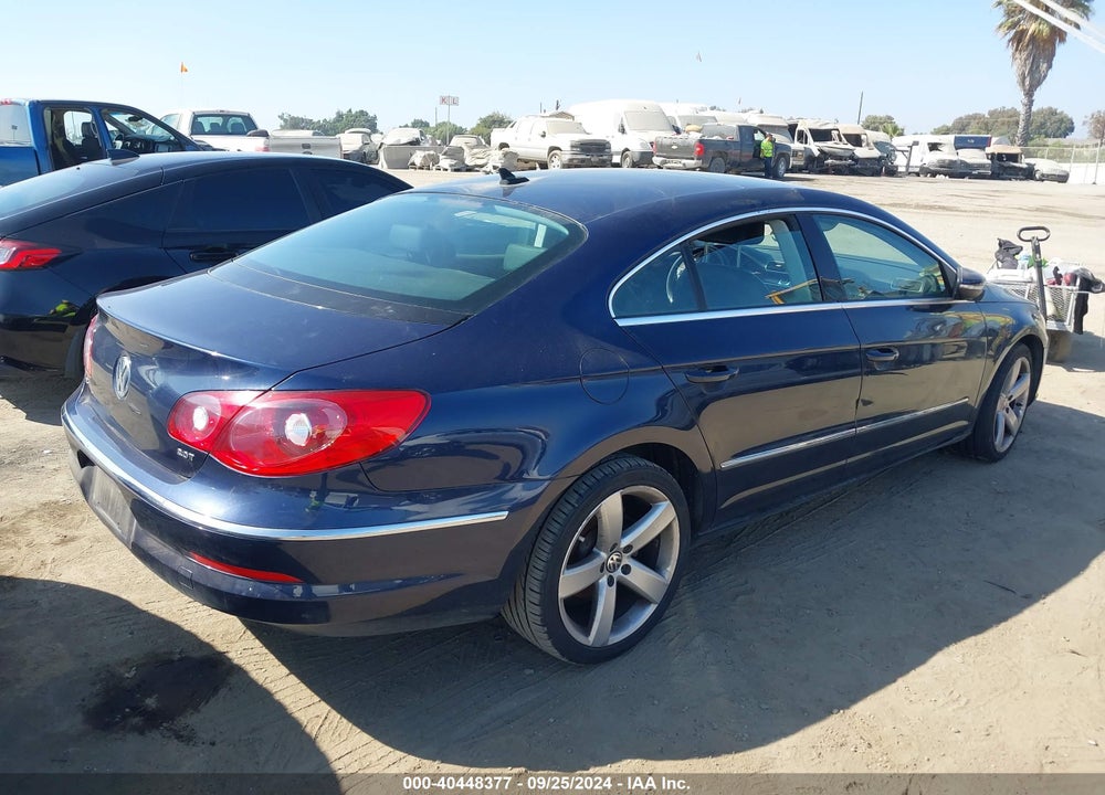 2012 VOLKSWAGEN CC LUX PLUS VIN: WVWHP7AN0CE539842