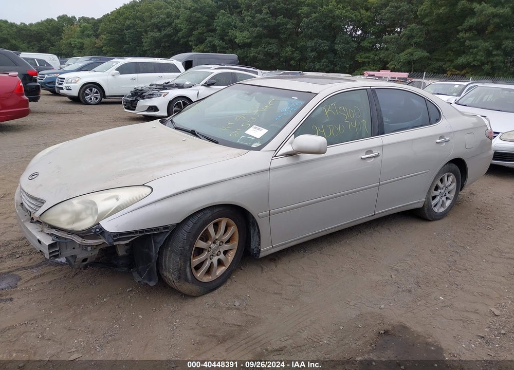 2004 LEXUS ES 330 VIN: JTHBA30G740017273