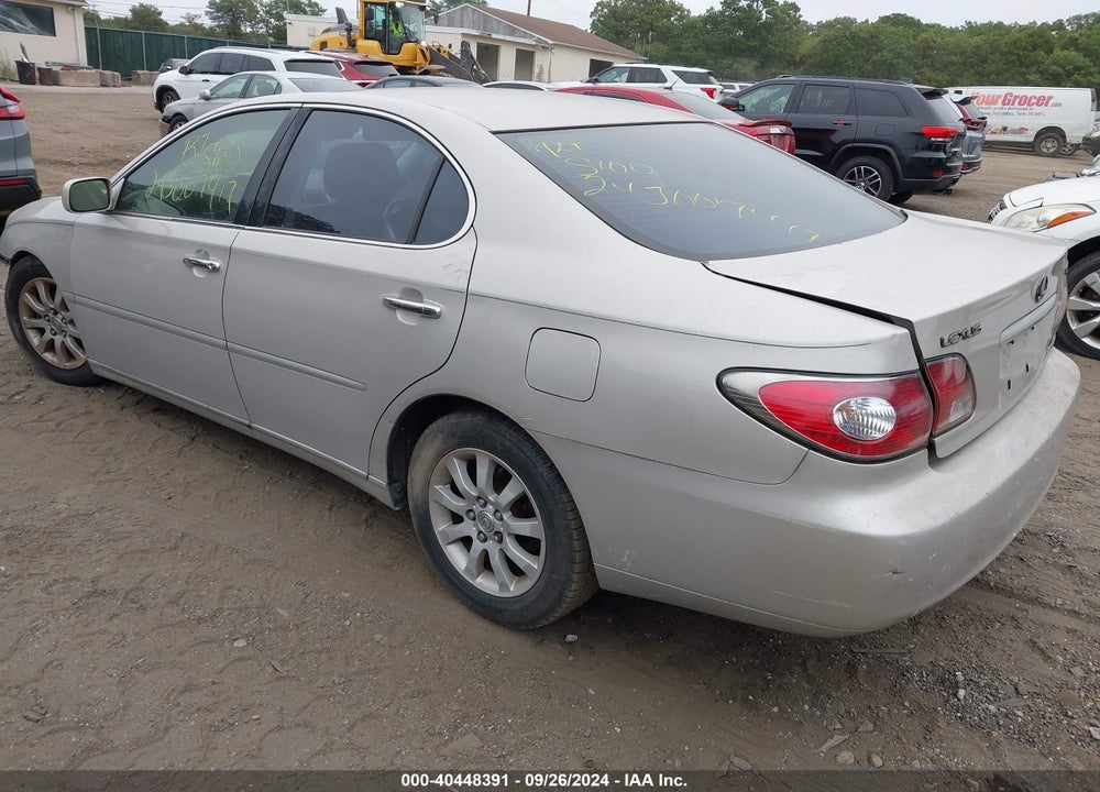2004 LEXUS ES 330 VIN: JTHBA30G740017273