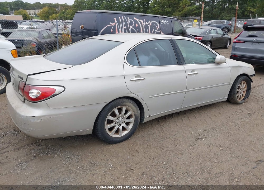 2004 LEXUS ES 330 VIN: JTHBA30G740017273