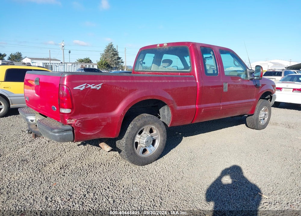 2001 FORD F-250 LARIAT/XL/XLT VIN: 1FTNX21L11EC34769