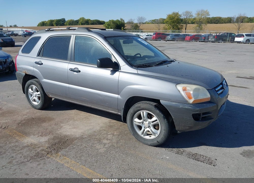 2008 KIA SPORTAGE LX V6 VIN: KNDJE723787537327