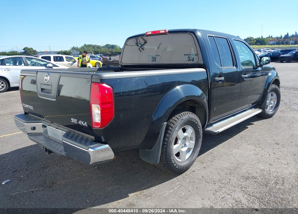 2007 NISSAN FRONTIER SE VIN: 1N6AD07W37C456728