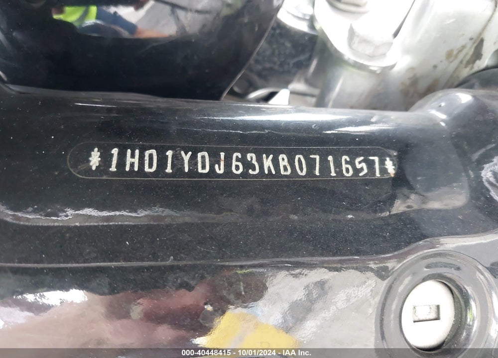 2019 HARLEY-DAVIDSON FLSL VIN: 1HD1YDJ63KB071657