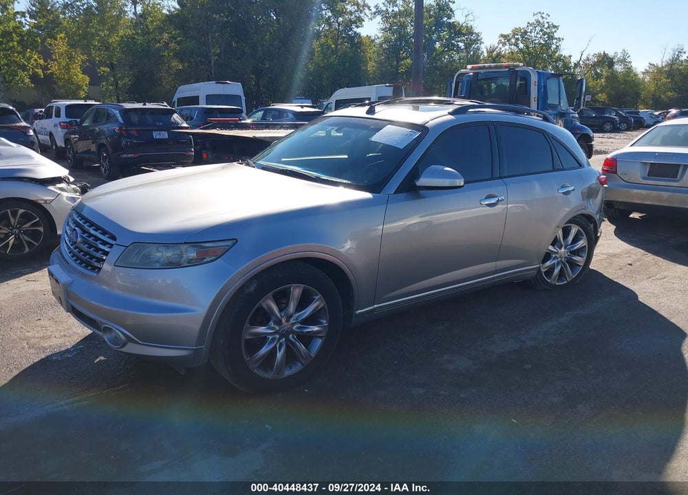 2005 INFINITI FX35 VIN: JNRAS08W45X219968