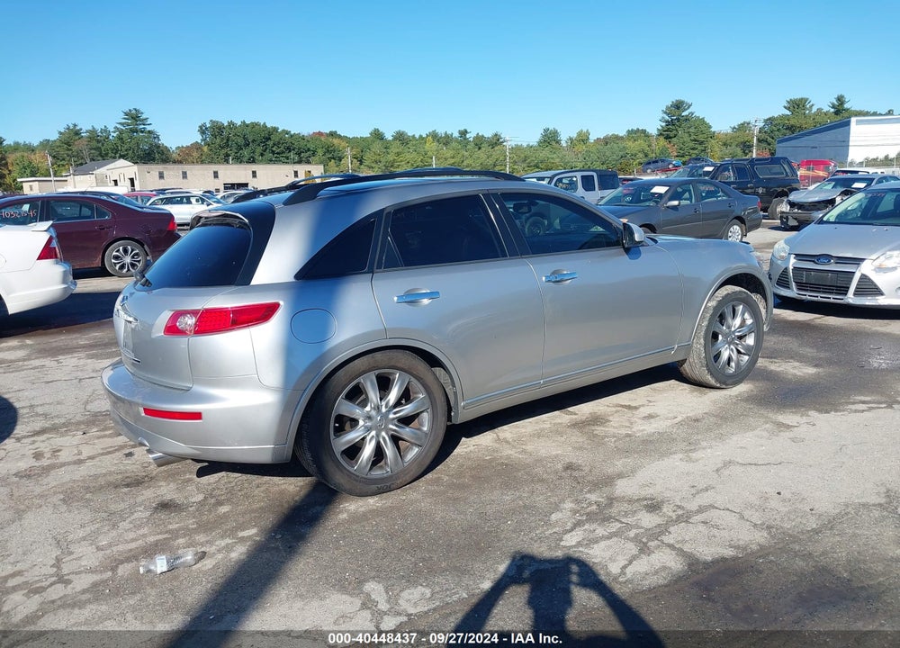 2005 INFINITI FX35 VIN: JNRAS08W45X219968