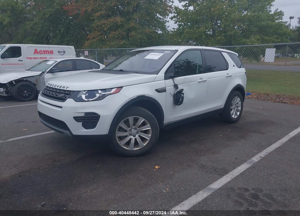 2018 LAND ROVER DISCOVERY SPORT SE VIN: SALCP2RX1JH749390