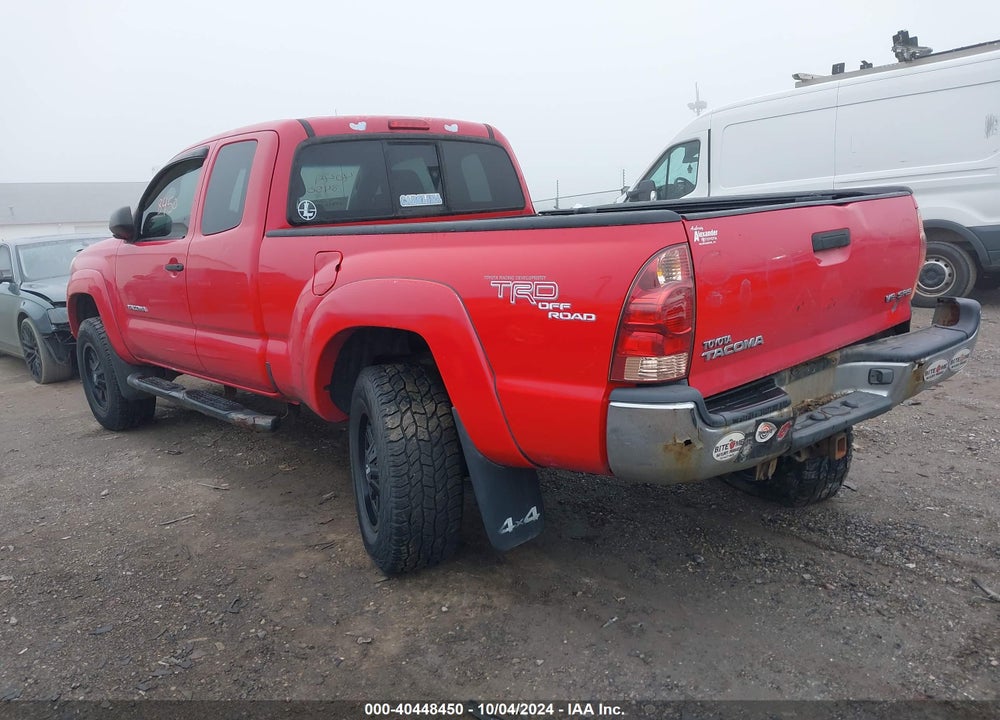 2006 TOYOTA TACOMA BASE V6 VIN: 5TEUU42N66Z241527