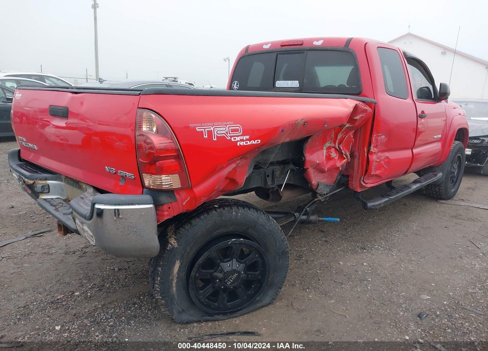 2006 TOYOTA TACOMA BASE V6 VIN: 5TEUU42N66Z241527