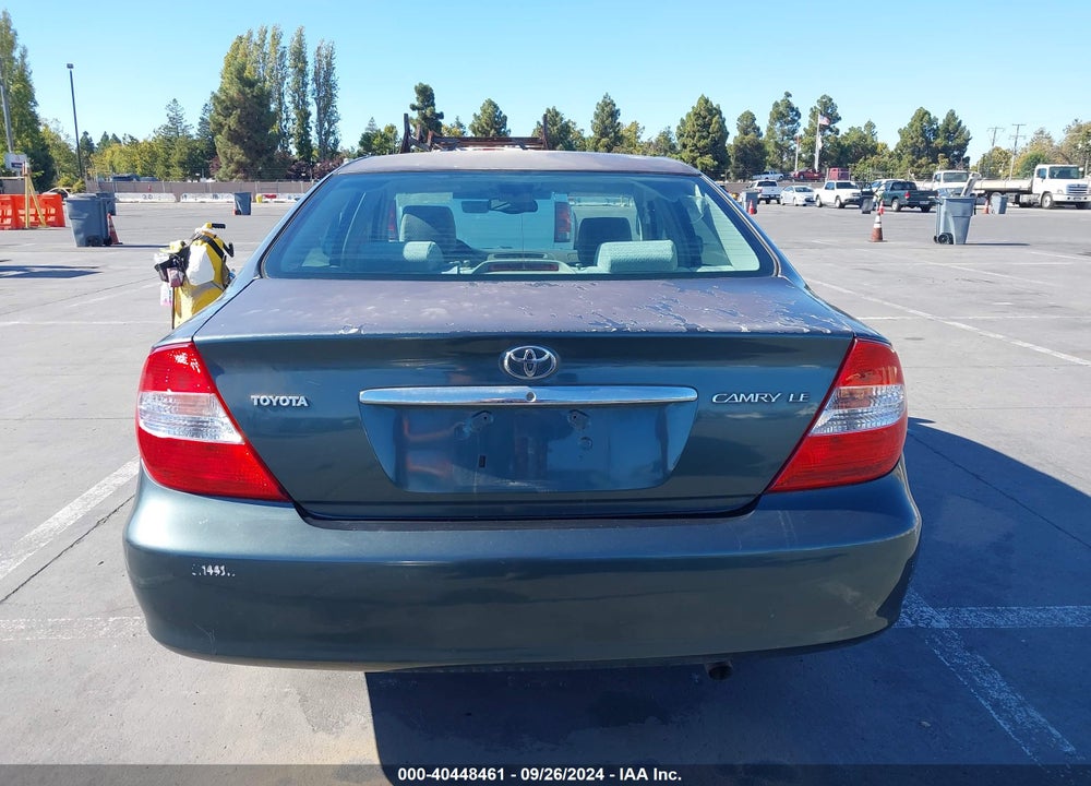 2002 TOYOTA CAMRY LE VIN: 4T1BE30K42U577358