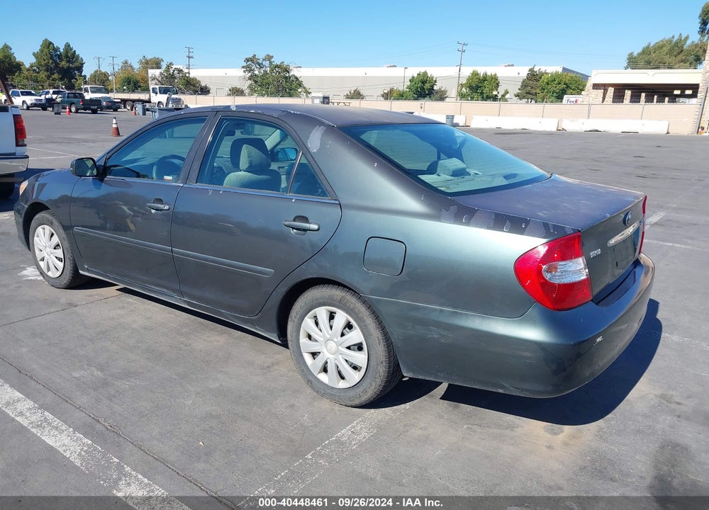 2002 TOYOTA CAMRY LE VIN: 4T1BE30K42U577358