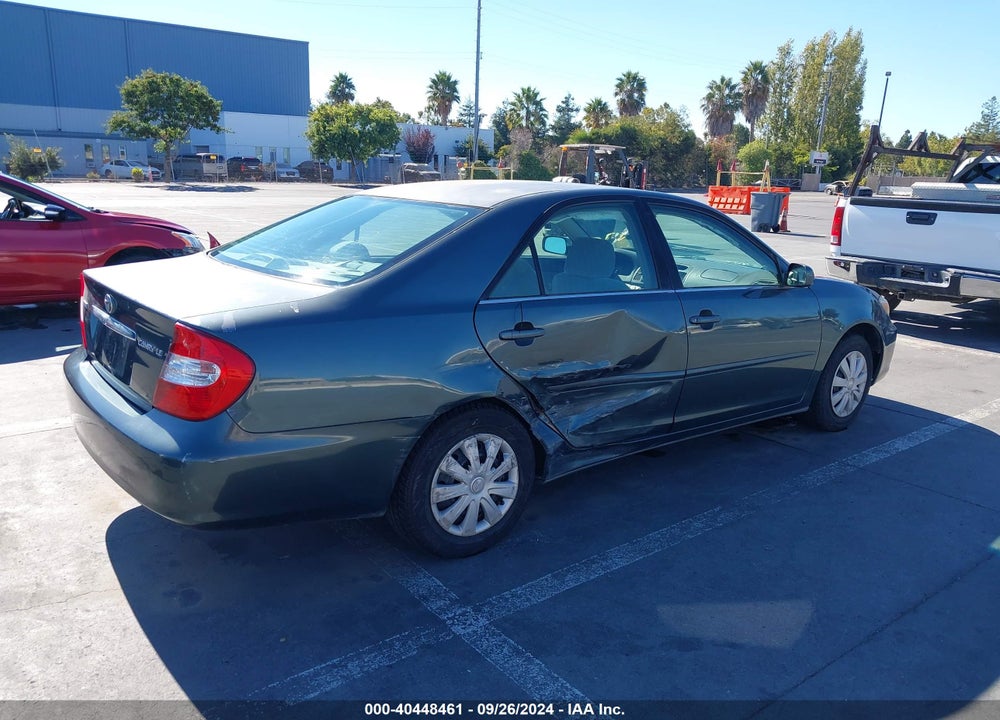 2002 TOYOTA CAMRY LE VIN: 4T1BE30K42U577358