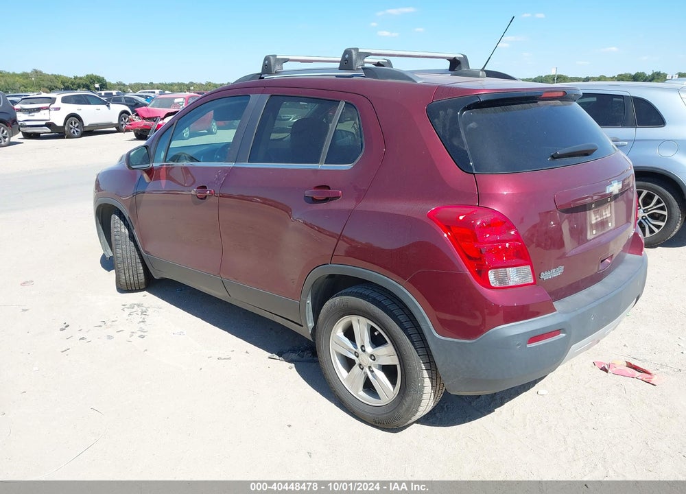 2016 CHEVROLET TRAX LT VIN: 3GNCJLSB9GL275820
