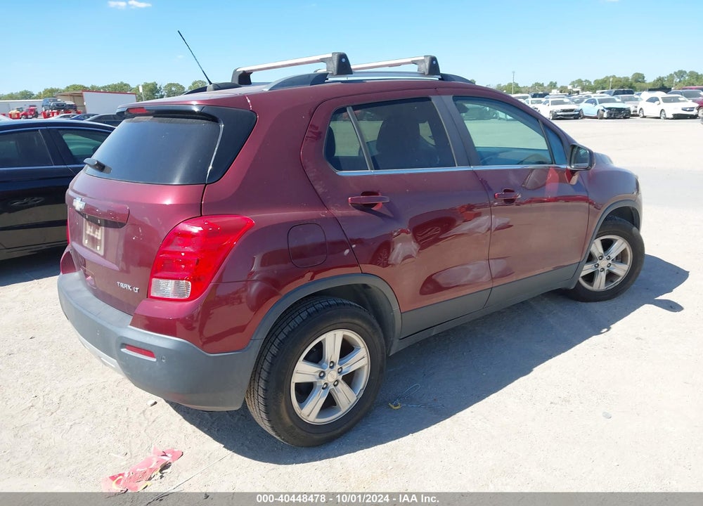 2016 CHEVROLET TRAX LT VIN: 3GNCJLSB9GL275820