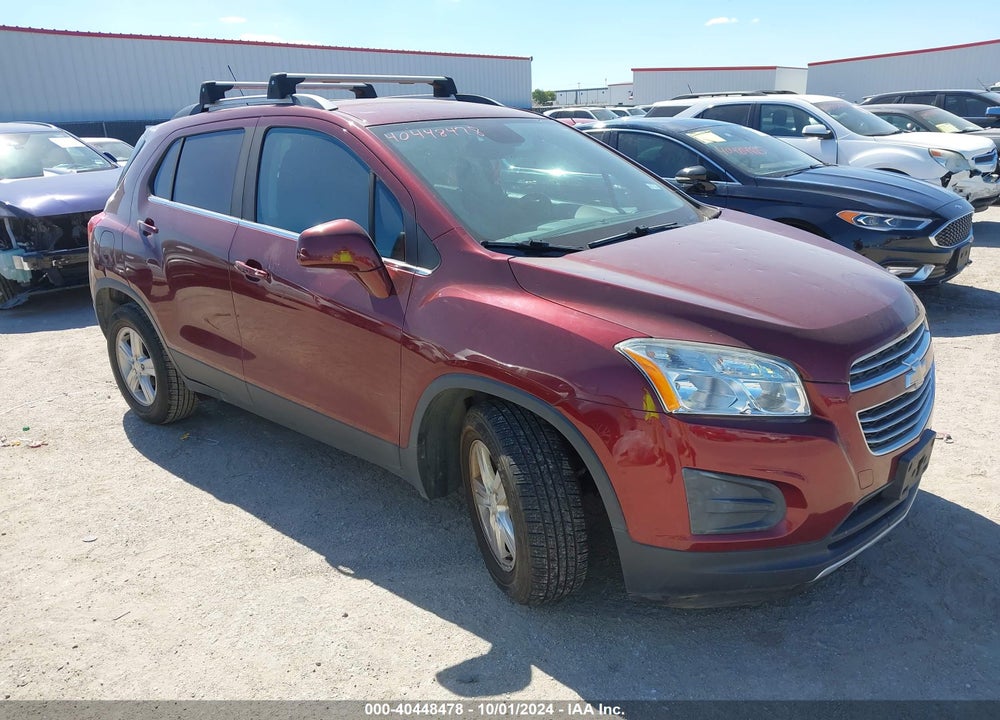 2016 CHEVROLET TRAX LT VIN: 3GNCJLSB9GL275820