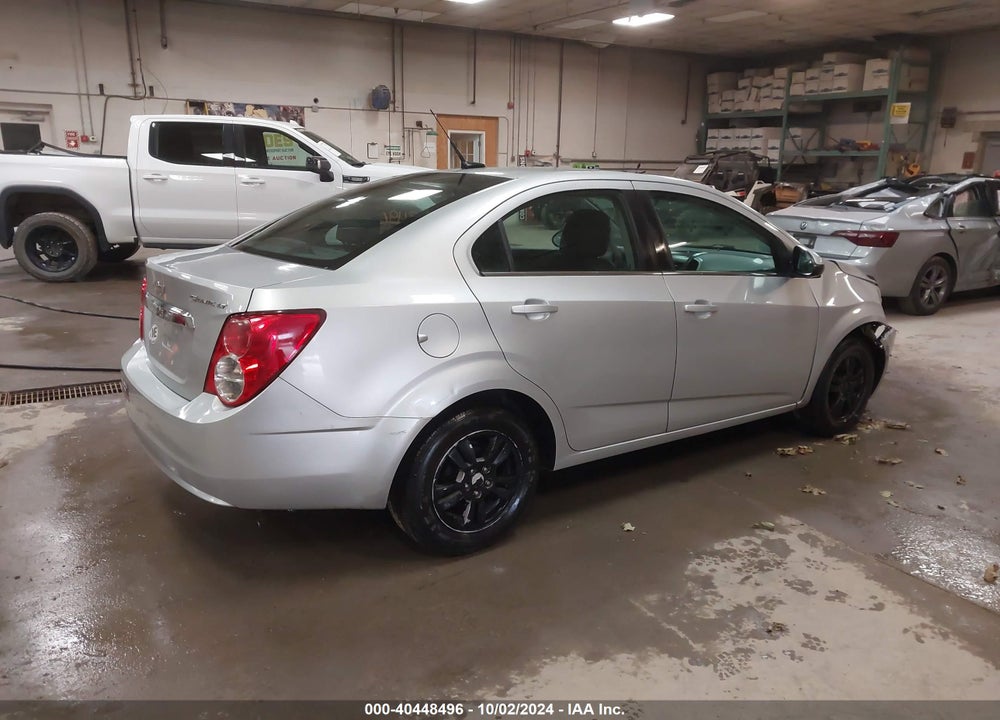 2014 CHEVROLET SONIC LT AUTO VIN: 1G1JC5SH4E4163528
