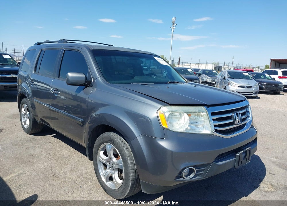 2013 HONDA PILOT EX-L VIN: 5FNYF4H67DB017998