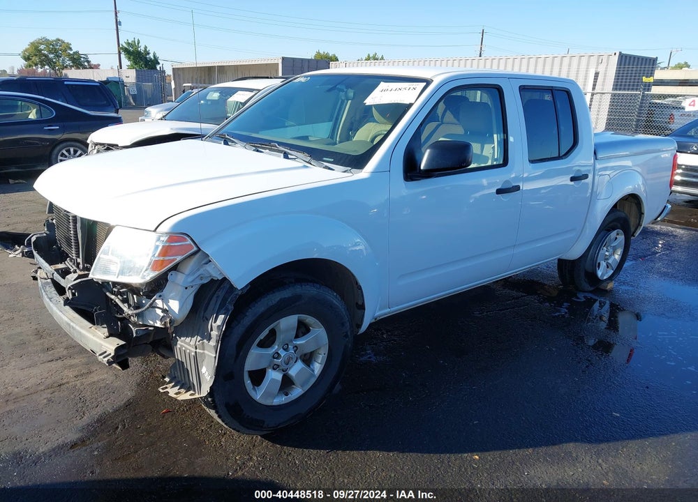 2012 NISSAN FRONTIER SV VIN: 1N6AD0ER0CC432362
