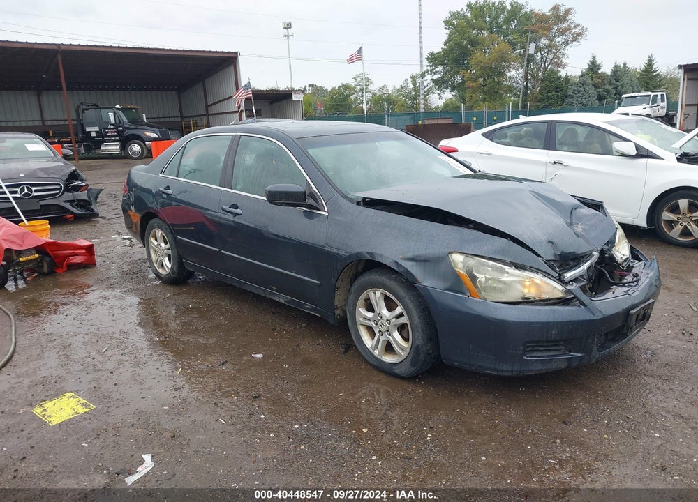 2007 HONDA ACCORD 2.4 EX VIN: 1HGCM56897A162078