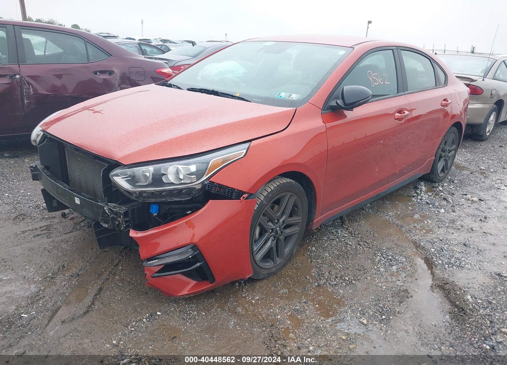 2021 KIA FORTE GT LINE VIN: 3KPF34AD9ME289404