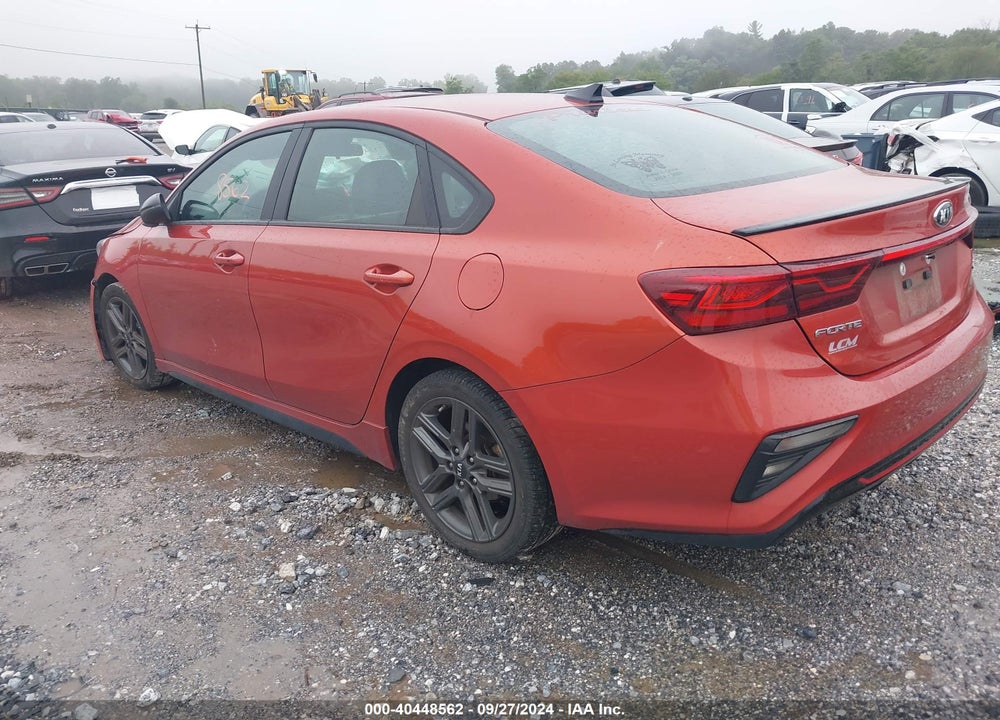 2021 KIA FORTE GT LINE VIN: 3KPF34AD9ME289404