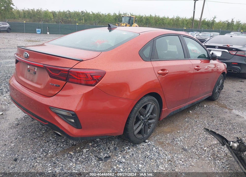 2021 KIA FORTE GT LINE VIN: 3KPF34AD9ME289404