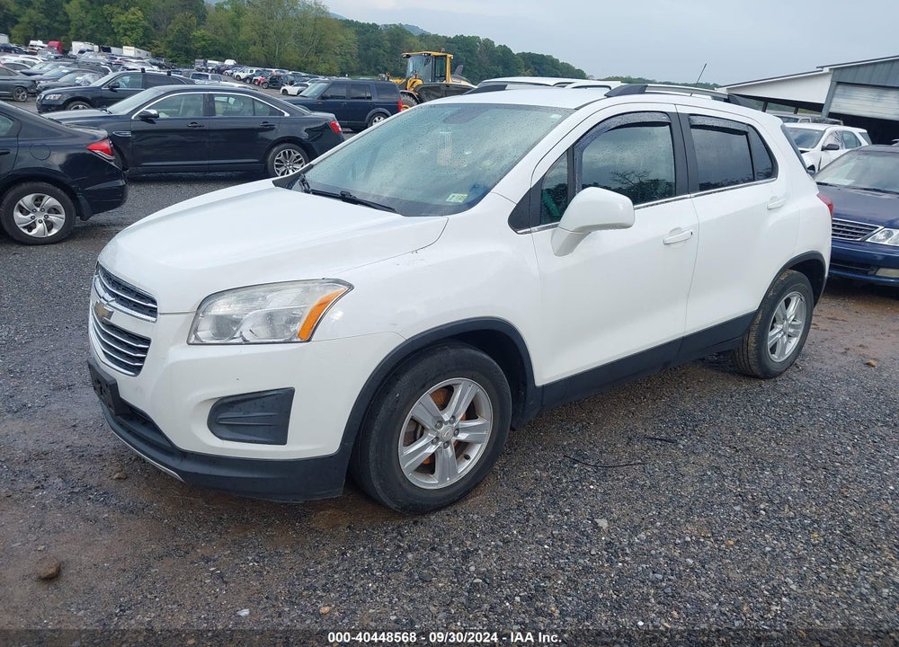 2016 CHEVROLET TRAX LT VIN: KL7CJLSBXGB592447