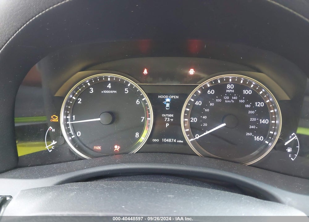 2013 LEXUS GS 350 VIN: JTHCE1BL1D5009292