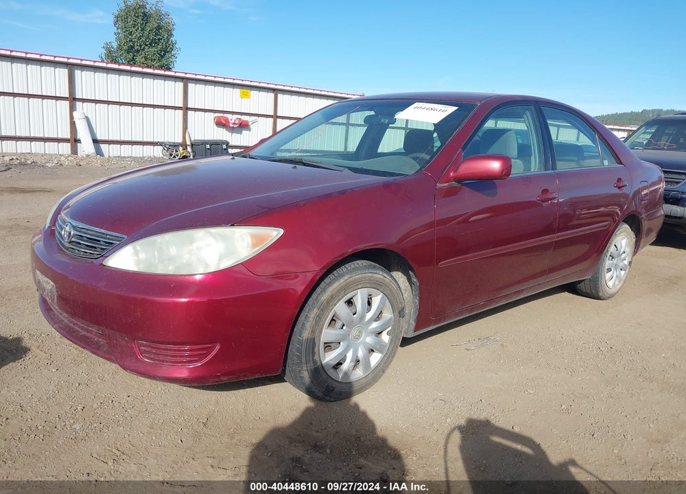 2006 TOYOTA CAMRY LE VIN: 4T1BE32K76U149917