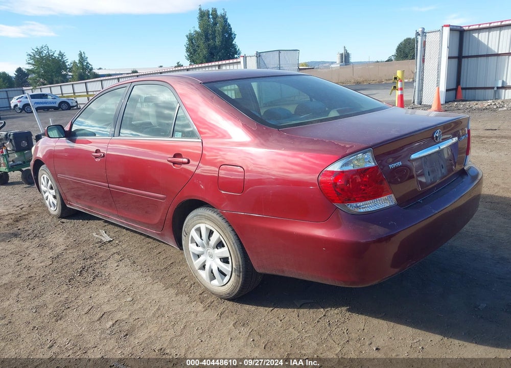 2006 TOYOTA CAMRY LE VIN: 4T1BE32K76U149917