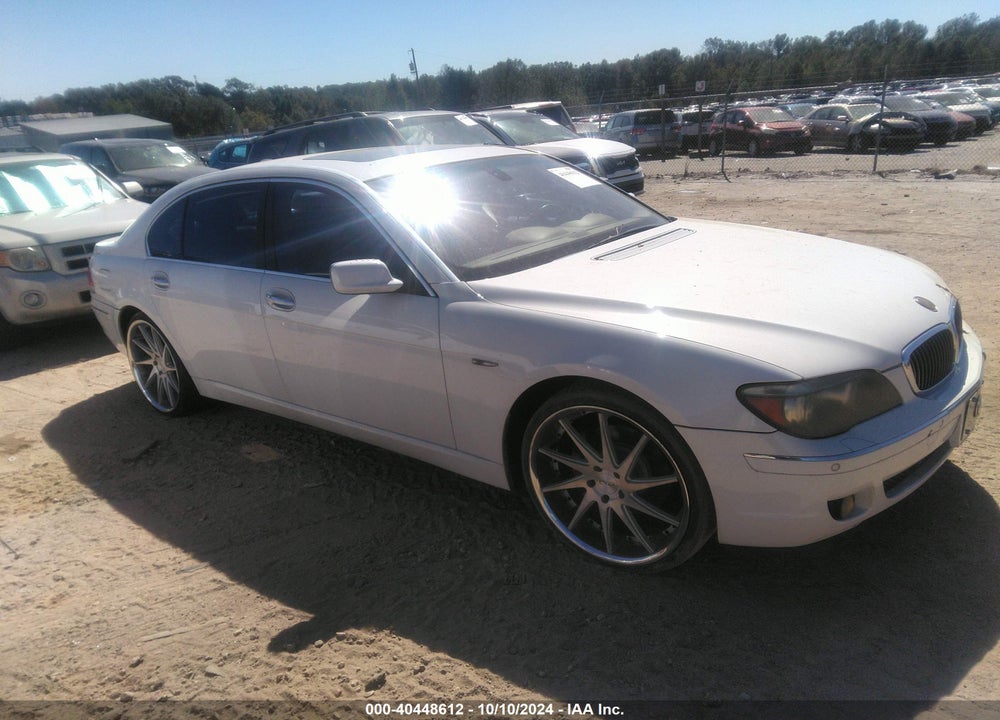 2006 BMW 750LI VIN: WBAHN83596DT29918