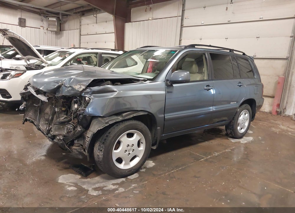 2006 TOYOTA HIGHLANDER LIMITED V6 VIN: JTEEP21AX60172562