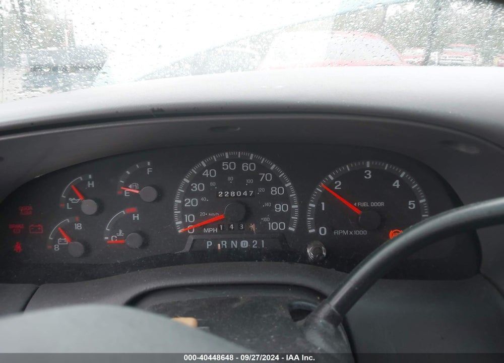 1998 FORD F-150 LARIAT/XL/XLT VIN: 1FTZX0764WKA50961