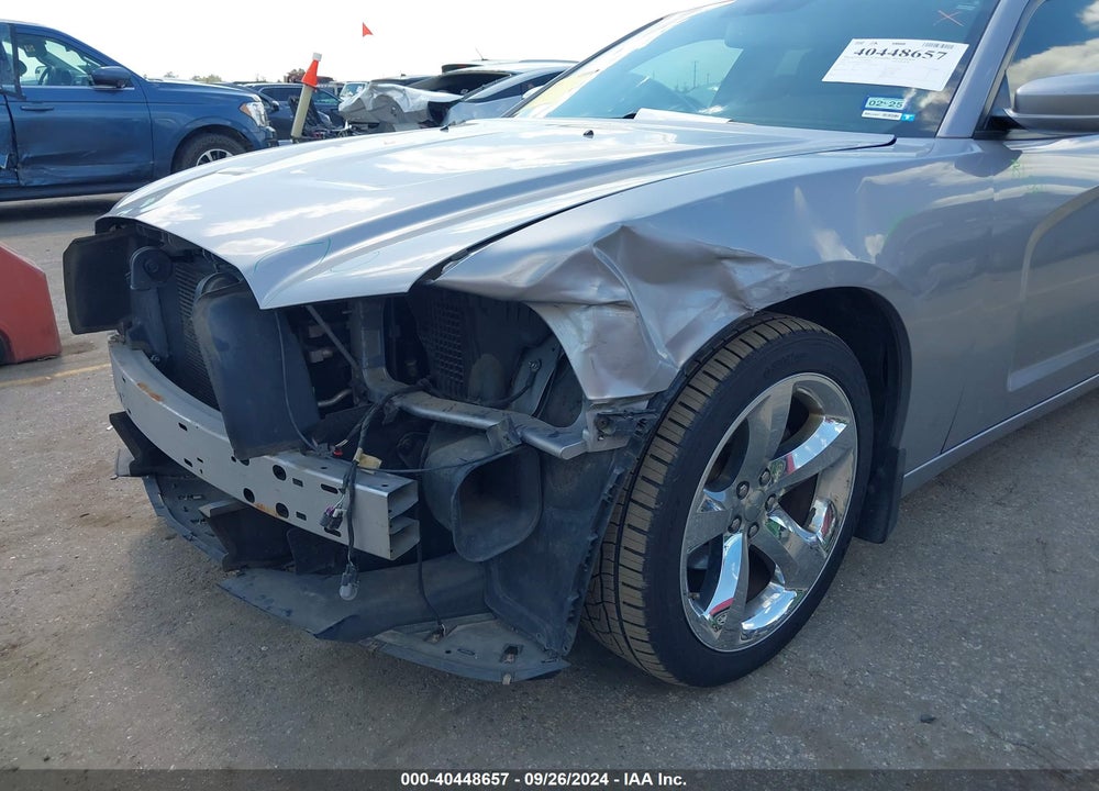 2013 DODGE CHARGER SXT PLUS VIN: 2C3CDXHG6DH629991