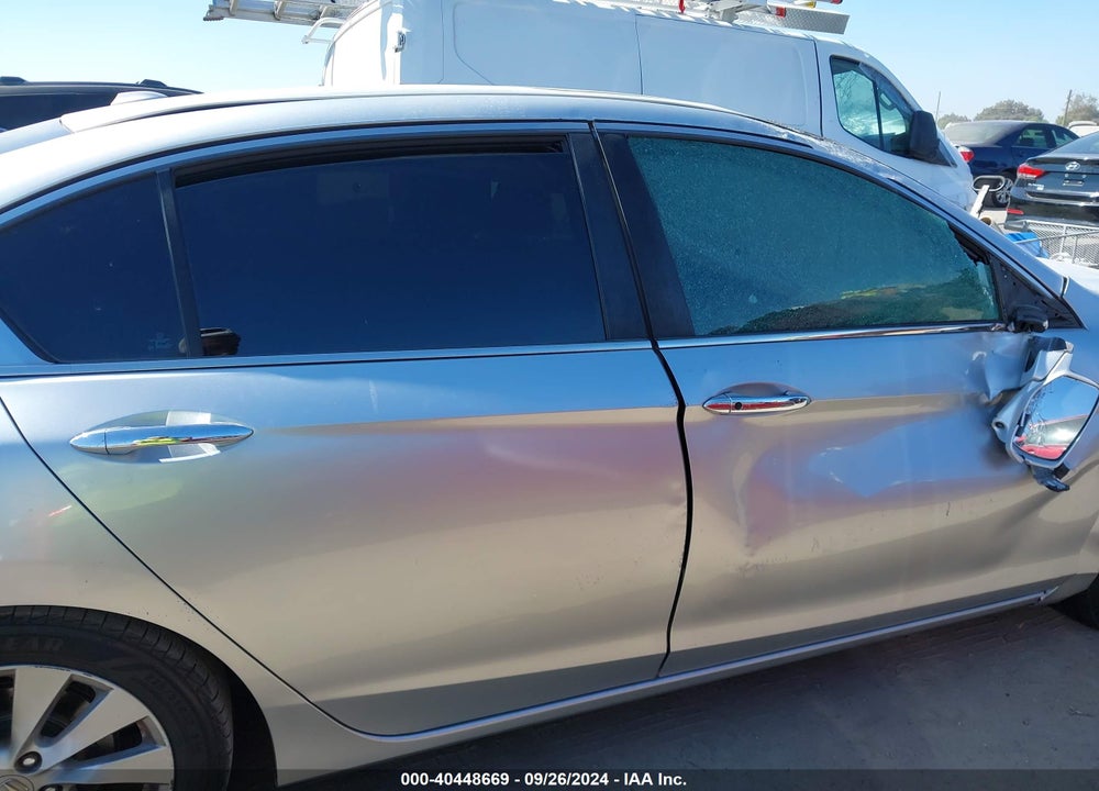 2014 HONDA ACCORD EXL VIN: 1HGCR2F83EA308505