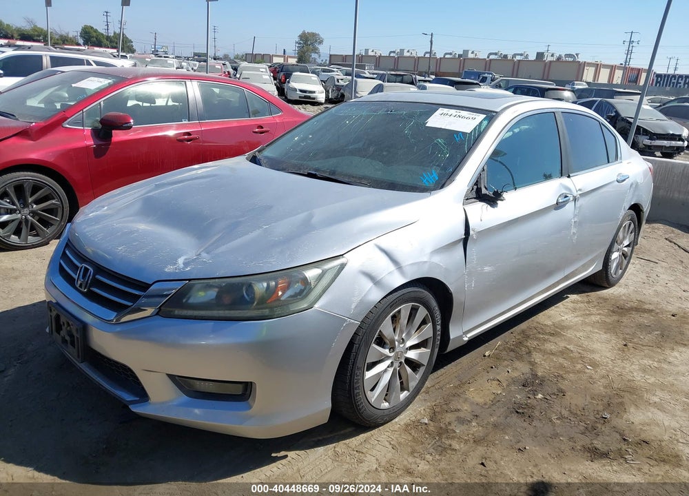 2014 HONDA ACCORD EXL VIN: 1HGCR2F83EA308505