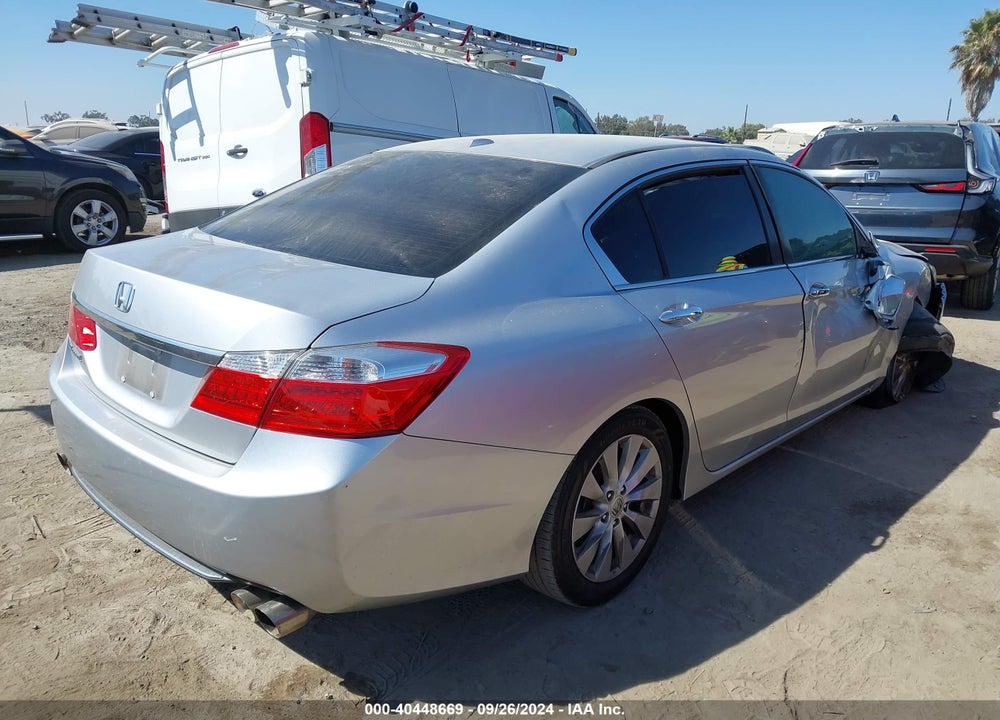 2014 HONDA ACCORD EXL VIN: 1HGCR2F83EA308505