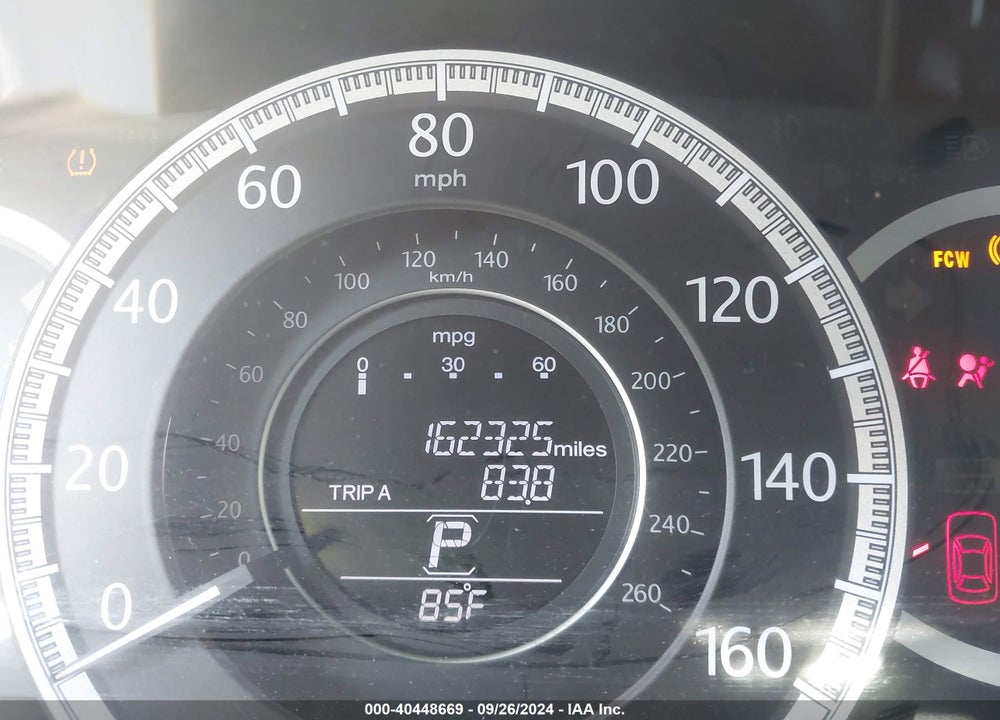 2014 HONDA ACCORD EXL VIN: 1HGCR2F83EA308505