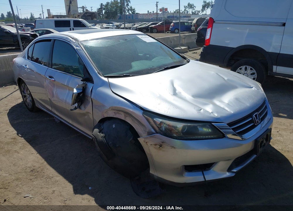 2014 HONDA ACCORD EXL VIN: 1HGCR2F83EA308505