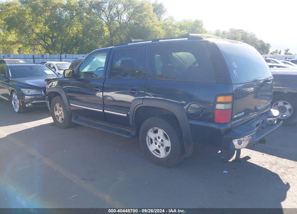 2004 CHEVROLET TAHOE LT VIN: 1GNEK13Z94J253129