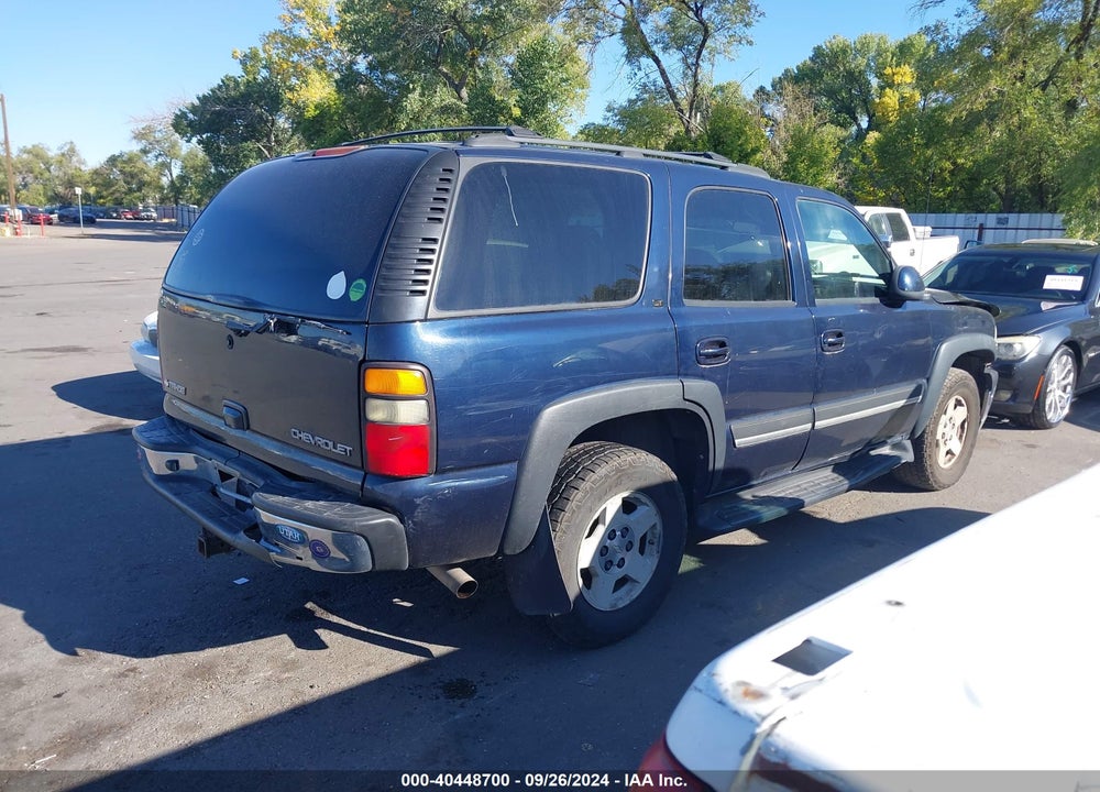 2004 CHEVROLET TAHOE LT VIN: 1GNEK13Z94J253129