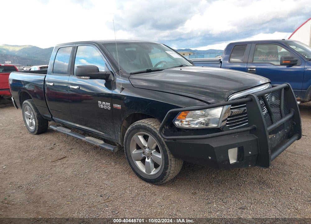 2017 RAM 1500 BIG HORN QUAD CAB 4X4 6'4 BOX VIN: 1C6RR7GT2HS521377