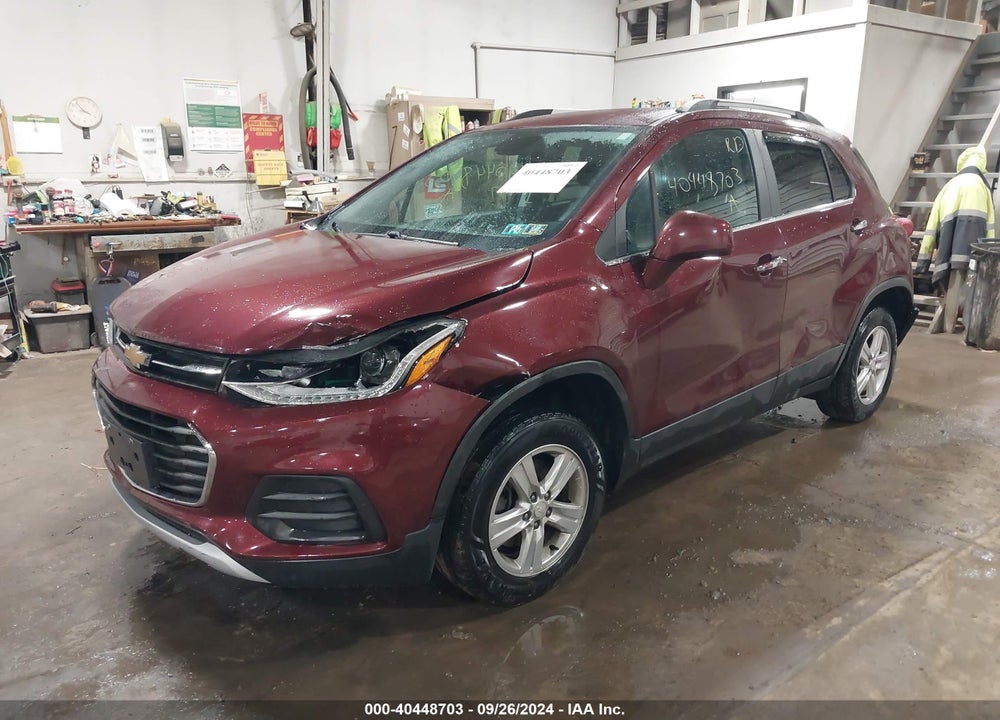 2017 CHEVROLET TRAX LT VIN: 3GNCJPSB5HL250731