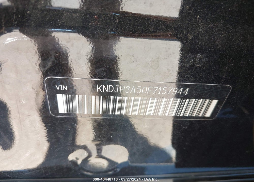 2015 KIA SOUL VIN: KNDJP3A50F7157944