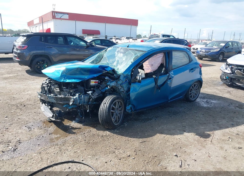 2012 MAZDA 2 VIN: JM1DE1KZ6C0131653