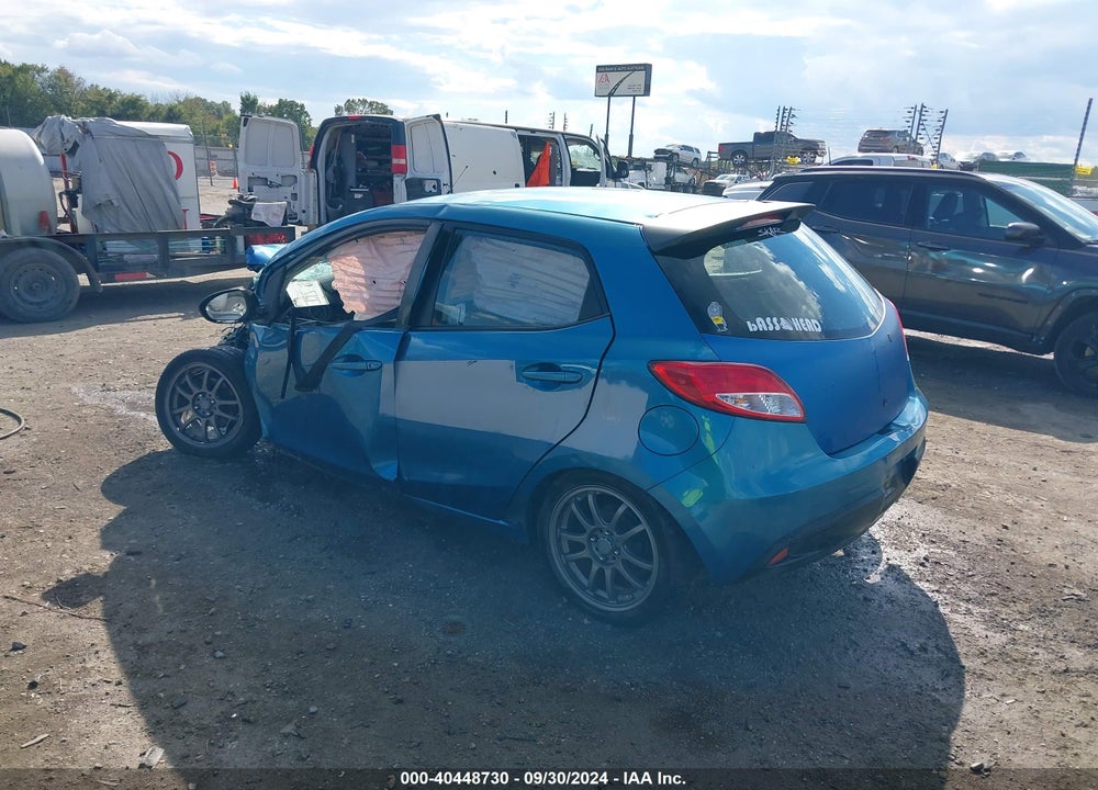 2012 MAZDA 2 VIN: JM1DE1KZ6C0131653